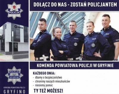 Zdjęcie: Gryfino policja gryfino sygnale gryfinska