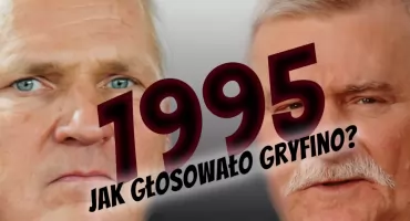 Wałęsa wygrał z Kwaśniewskim jedynie w Wełtyniu