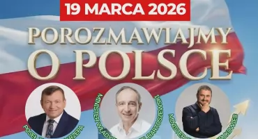 Porozmawiajmy o Polsce. Przyjedzie dwóch wiceministrów i poseł 