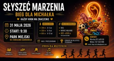 Słyszeć Marzenia- bieg charytatywny z okazji Dnia Dziecka