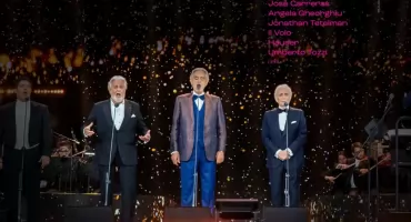 Luciano Pavarotti w Kinie Gryf