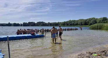 Akcja ratownicza w Steklnie. Co wydarzyło się na gminnym kąpielisku?
