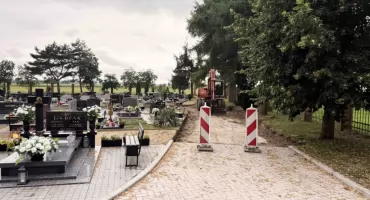 Ruszył kolejny etap modernizacji alejek na cmentarzu komunalnym