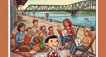 Biblioteka zaprasza na wspólne, głośne czytanie kultowych Wakacji Mikołajka