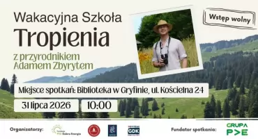 W Gryfinie odbędzie się Wakacyjna Szkoła Tropienia!