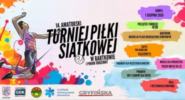 Zapisz się na Turniej Piłki Siatkowej.  Albo przyjedź na imprezę!