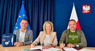 Przekazali sprzęt, który ratuje życie 