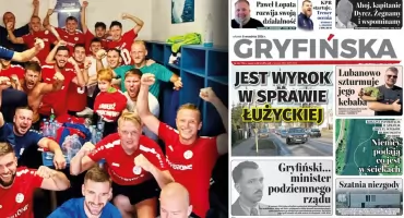 Łabędź Widuchowa jest wiceliderem A-klasy! Dziś jedzie do Szczecina