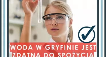 PUK: Woda w Gryfinie jest zdatna do spożycia!