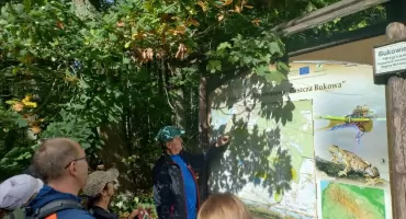 Spacerowali z Andrzejem Urbańskim