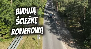 Budują ścieżkę rowerową [VIDEO]